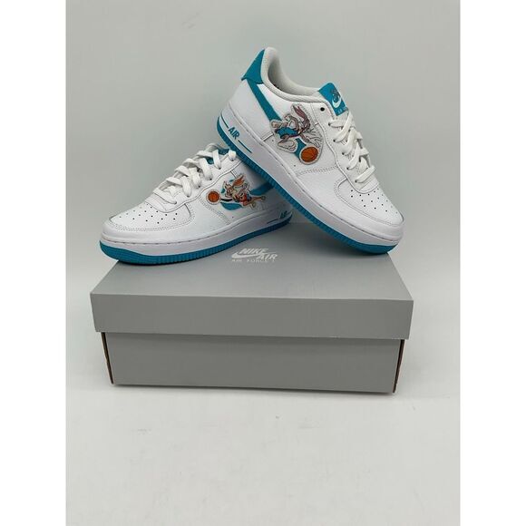Nike Air Force 1\u200e Space White Space Jam Lola/Bugs Bunny New In Box 5.5